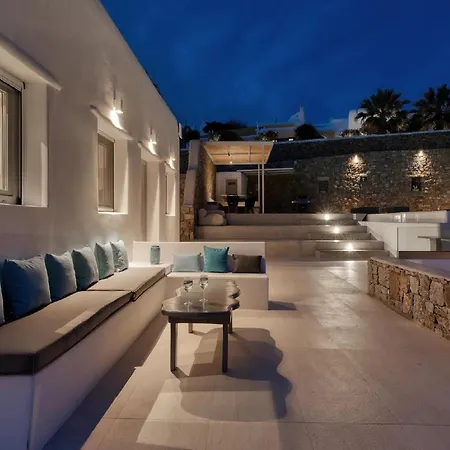 Villa Outstanding Mykonos | 5 Bedrooms | Menelaus | Private Pool With Panoramic Sea Views | Bbq | Faros Mykonos Town