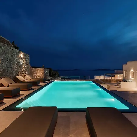 Outstanding Mykonos | 5 Bedrooms | Menelaus | Private Pool With Panoramic Sea Views | Bbq | Faros Mykonos Town