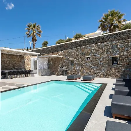 Villa Outstanding Mykonos | 5 Bedrooms | Menelaus | Private Pool With Panoramic Sea Views | Bbq | Faros Mykonos Town